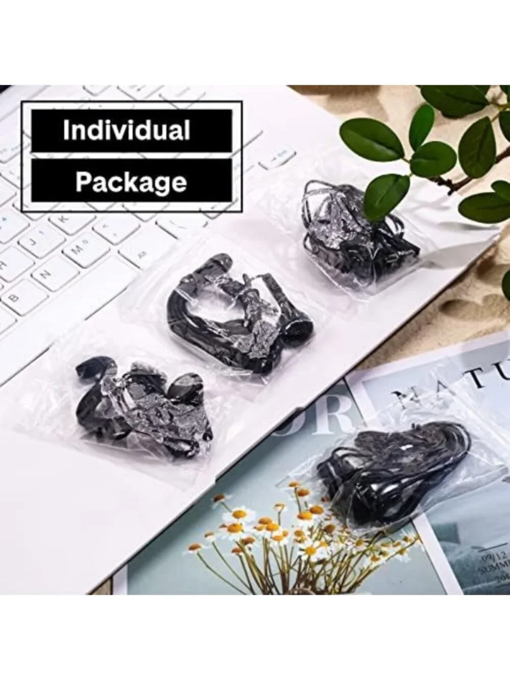150 Pack Wired Earbuds, 3.5mm Headphones, Bulk Earphones for Music & Calls
